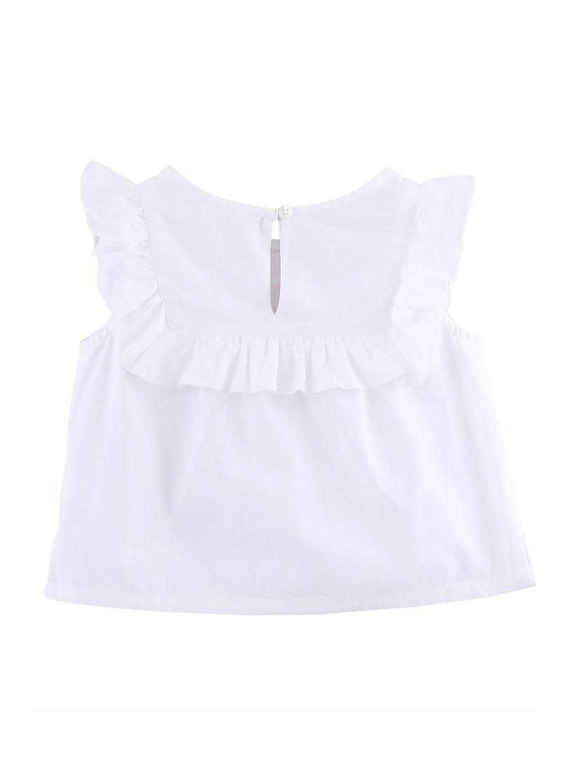 white cotton regular top - 17544108 - Zoom Image - 2