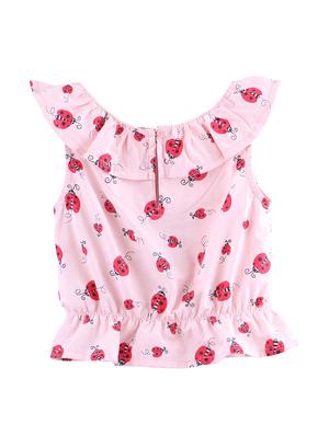 pink cotton regular top - 17544110 - Standard Image - 2