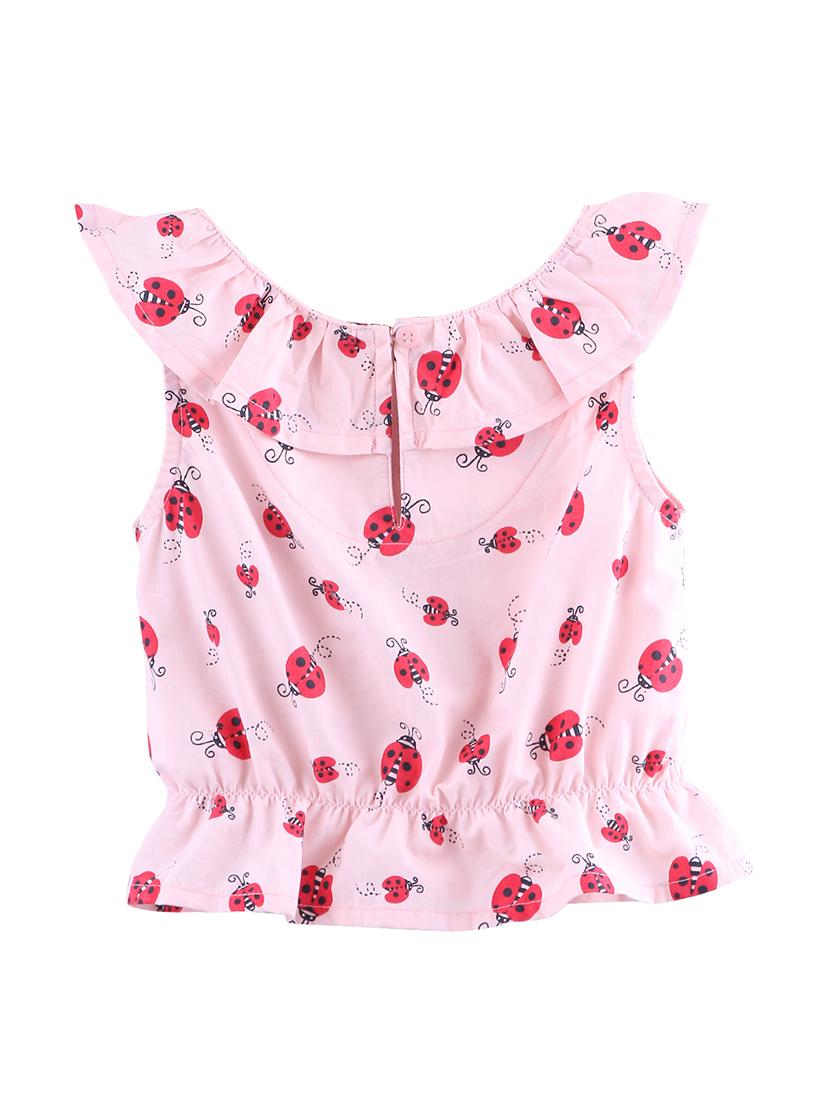 pink cotton regular top - 17544110 - Zoom Image - 2