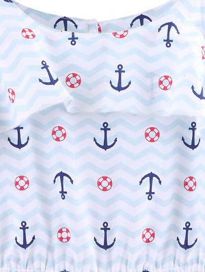 blue cotton playsuits - 17544111 - Standard Image - 3