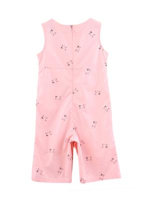 pink cotton full length jumpsuit - 17544112 - Standard Image - 2