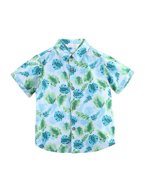 blue cotton shirt - 17544132 - Standard Image - 1
