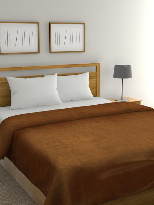 florida brown colour single blanket - 17544135 - Very Small Image - 1