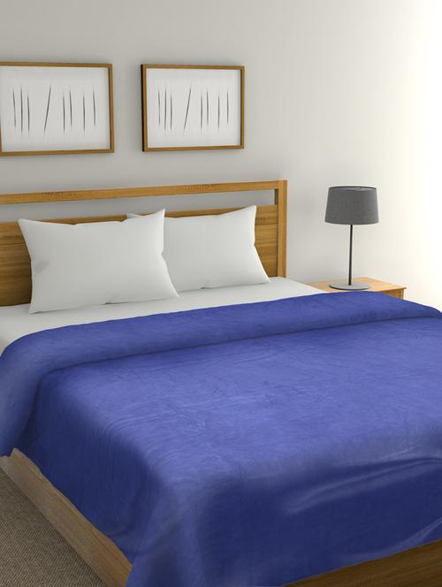 florida dark blue colour single blanket - 17544136 - Very Small Image - 1