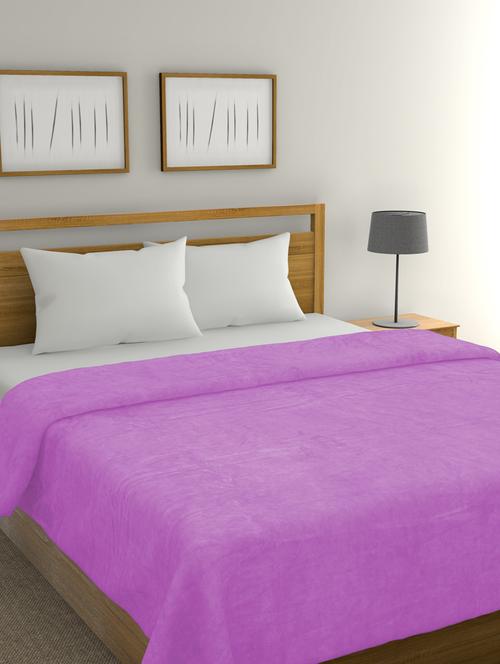 florida purple colour single blanket - 17544137 - Standard Image - 1