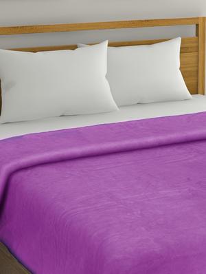 florida purple colour single blanket - 17544137 - Standard Image - 3