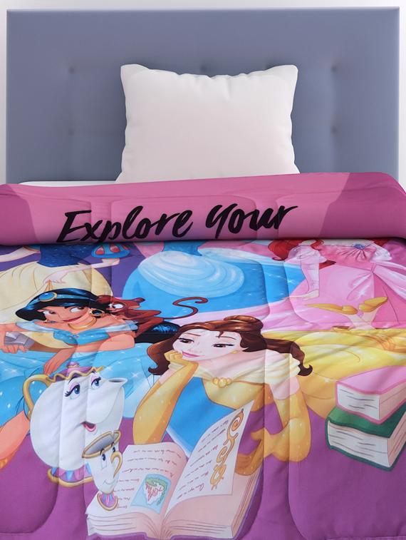athom trendz disney princess kids comforter 300 gsm 135x220 cm - 17544175 - Zoom Image - 3