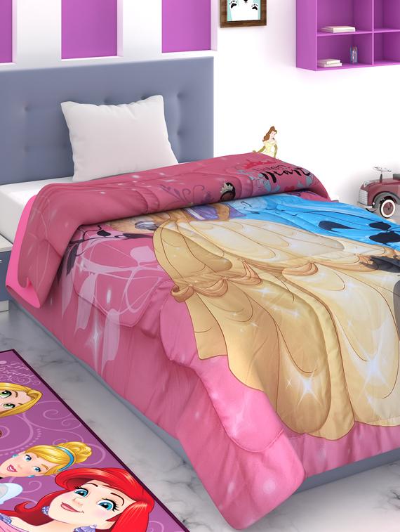 athom trendz disney princess kids comforter 300 gsm 135x220 cm - 17544176 - Zoom Image - 1