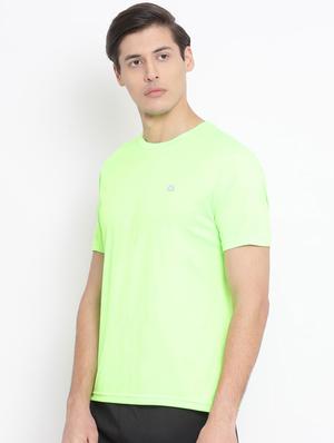 green solid casual t-shirt - 17544237 - Standard Image - 2