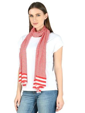 pink viscose stole - 17544385 - Standard Image - 3