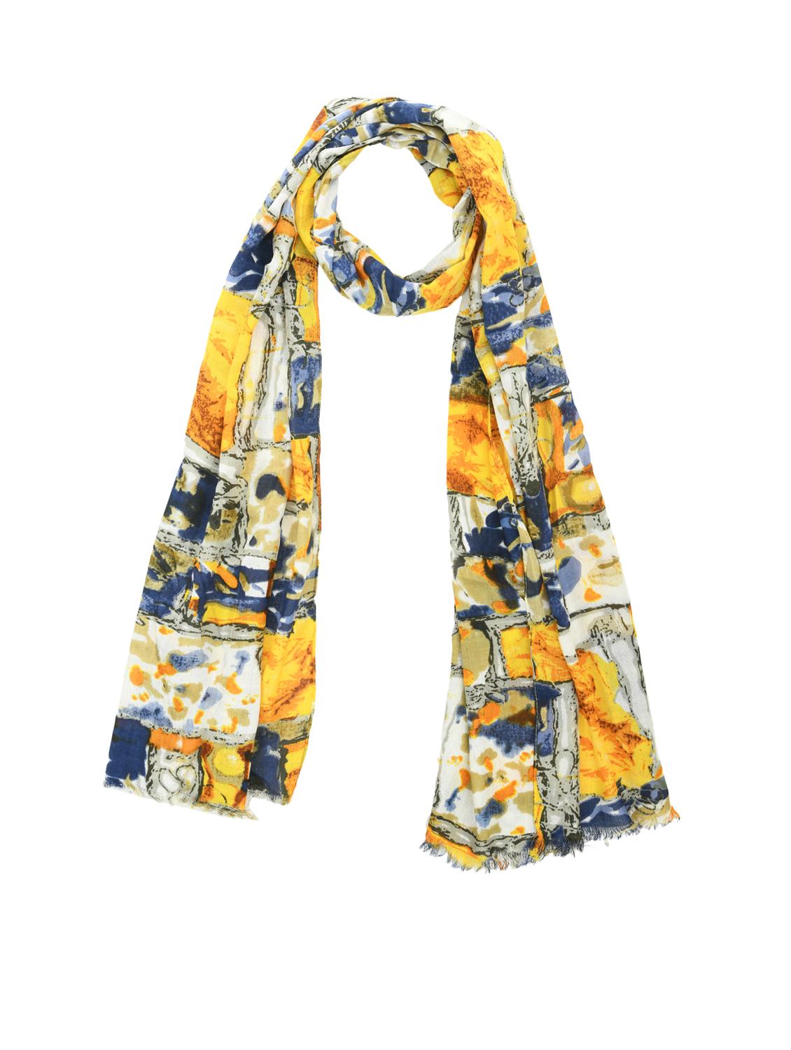 multi viscose stole - 17544387 - Zoom Image - 4