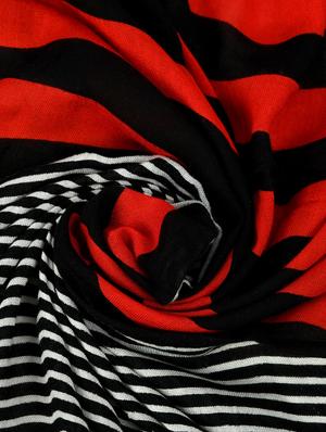 multi colored viscose stole - 17544389 - Standard Image - 5