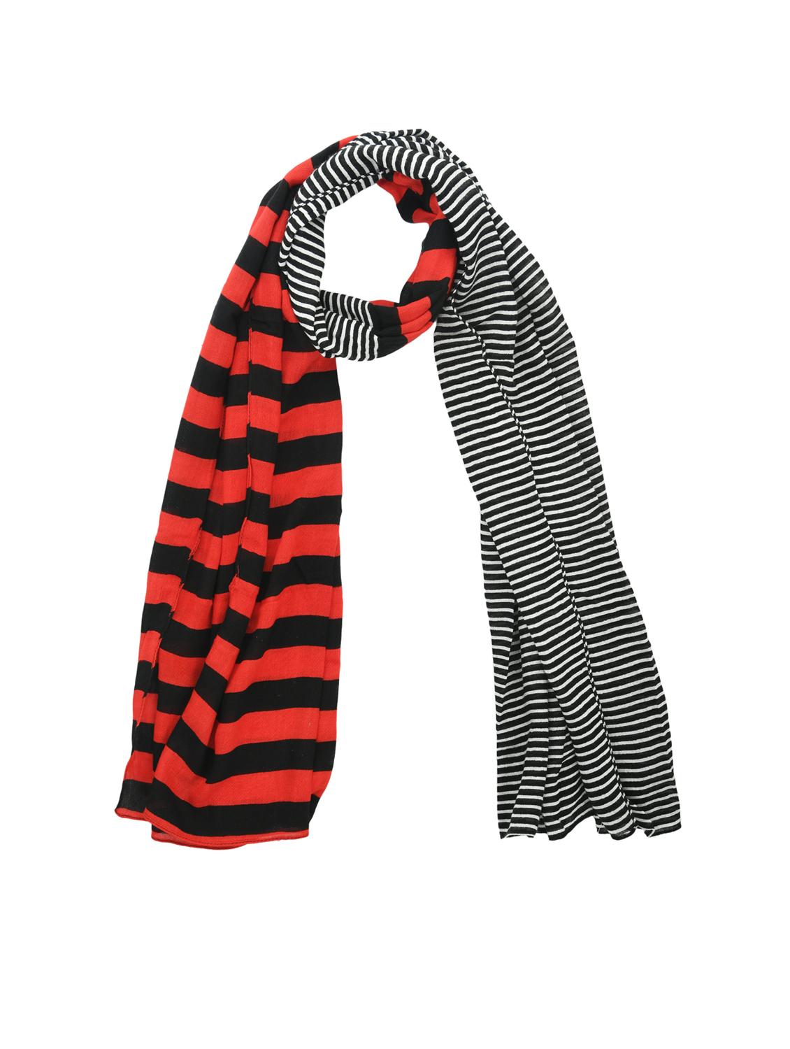 multi colored viscose stole - 17544389 - Zoom Image - 4