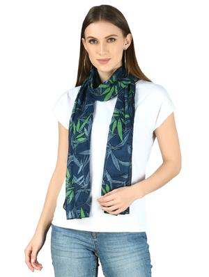 blue viscose stole - 17544391 - Standard Image - 2