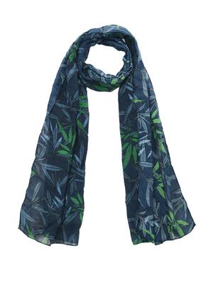 blue viscose stole - 17544391 - Standard Image - 4