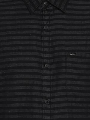 black striped casual shirt - 17544499 - Standard Image - 4