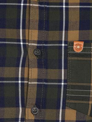green checkered casual shirt - 17544522 - Standard Image - 6