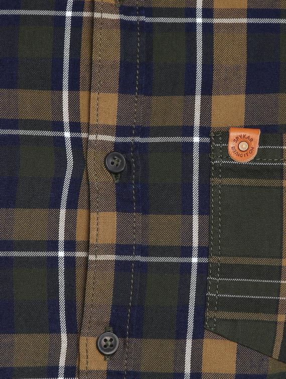 green checkered casual shirt - 17544522 - Zoom Image - 6