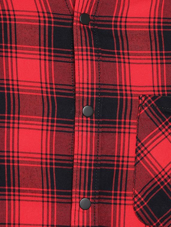 red checkered casual shirt - 17544531 - Zoom Image - 5