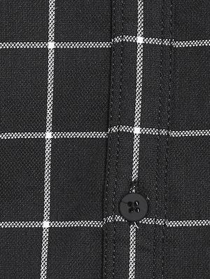 black checkered casual shirt - 17544547 - Standard Image - 5