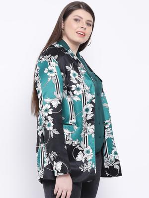 floral casual blazer - 17544672 - Standard Image - 2