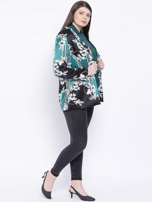 floral casual blazer - 17544672 - Standard Image - 4