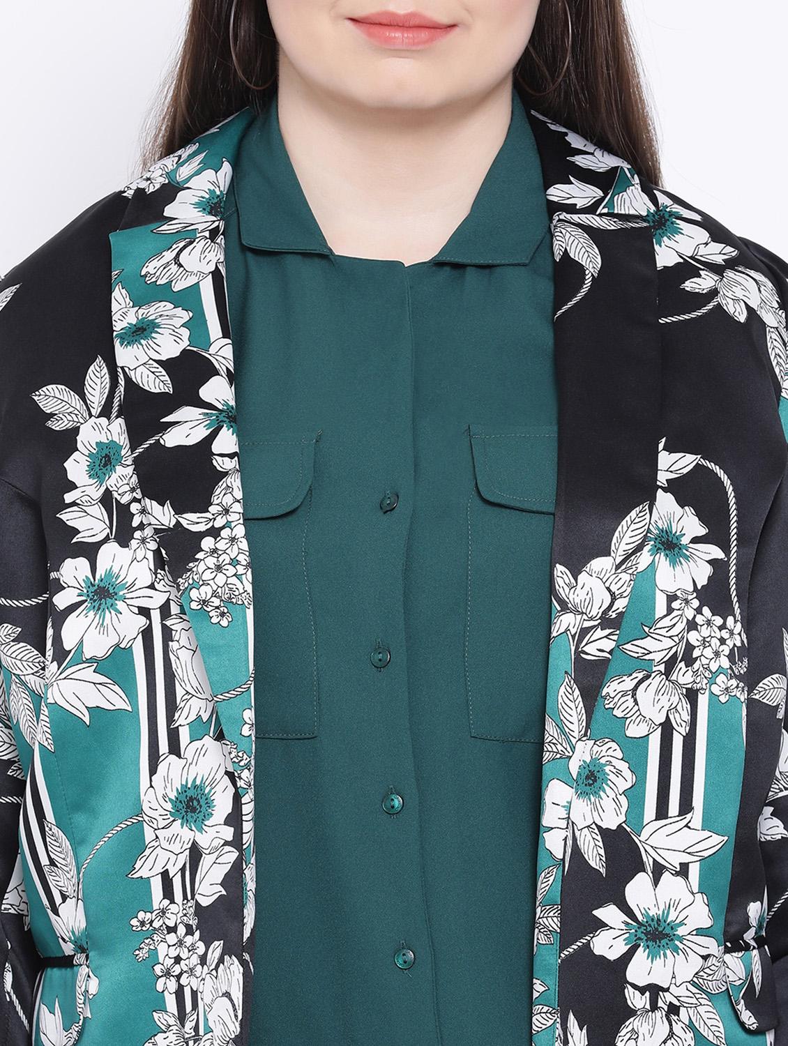 floral casual blazer - 17544672 - Zoom Image - 5