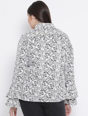 white polyester regular shirt - 17544686 - Standard Image - 3