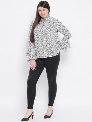 white polyester regular shirt - 17544686 - Standard Image - 4