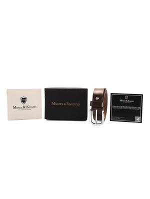 brown leather belt - 17544808 - Standard Image - 4