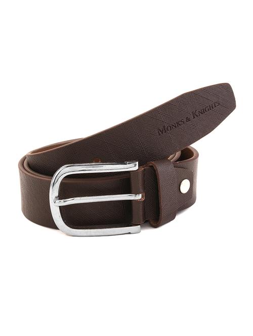brown leather belt - 17544826 - Standard Image - 1