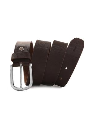 brown leather belt - 17544826 - Standard Image - 2