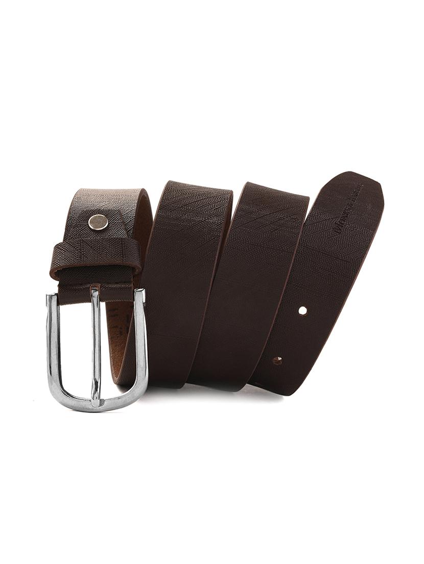 brown leather belt - 17544826 - Zoom Image - 2