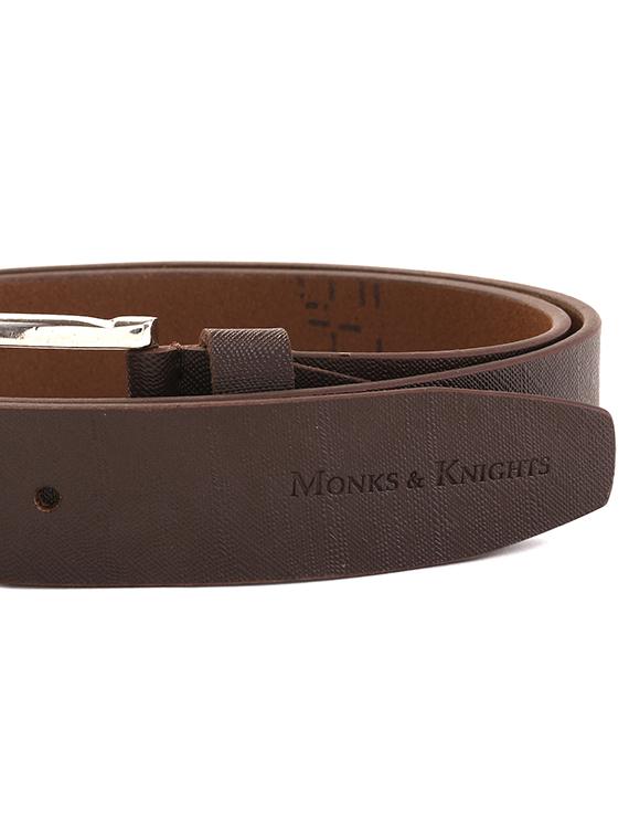 brown leather belt - 17544826 - Zoom Image - 3