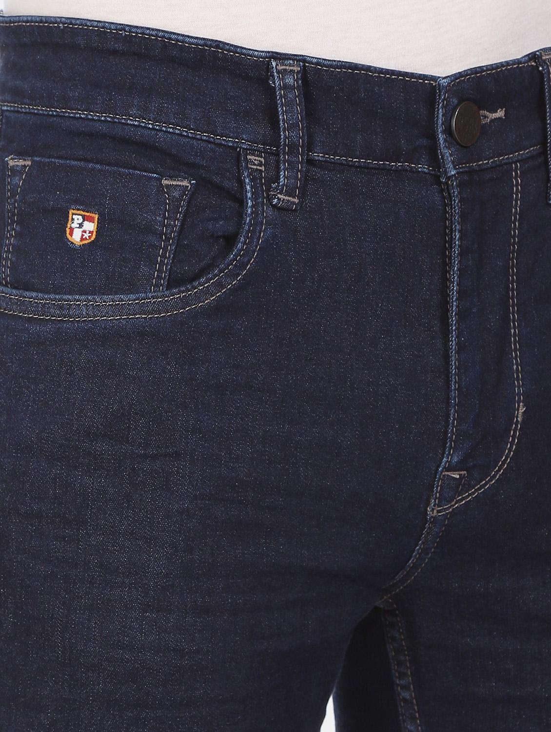 blue plain denim jeans - 17546312 - Zoom Image - 5