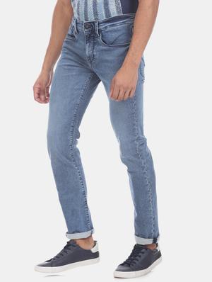blue light washed denim jean - 17546555 - Standard Image - 2