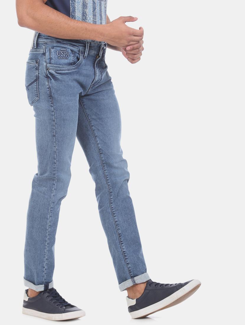 blue light washed denim jean - 17546555 - Zoom Image - 3