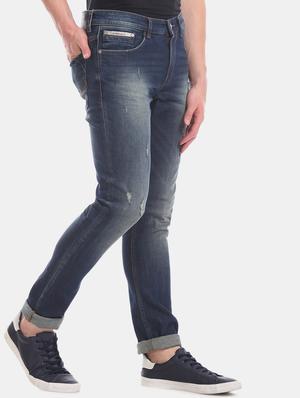 blue light washed denim jean - 17546570 - Standard Image - 3