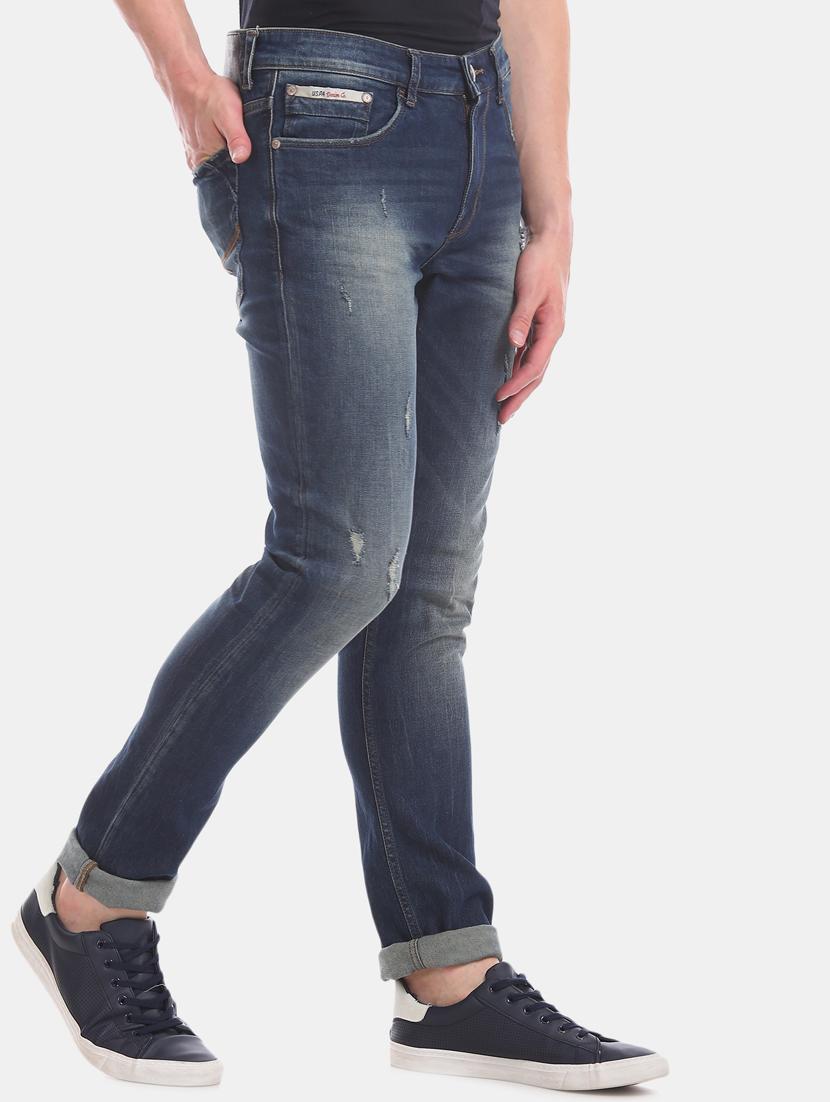 blue light washed denim jean - 17546570 - Zoom Image - 3