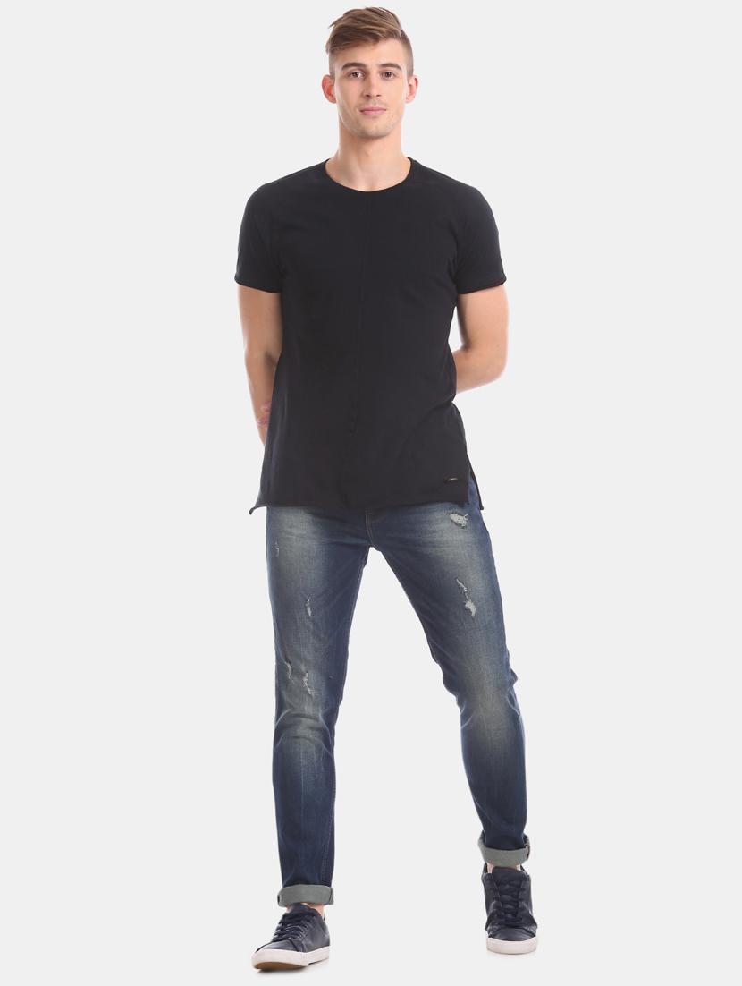blue light washed denim jean - 17546570 - Zoom Image - 5