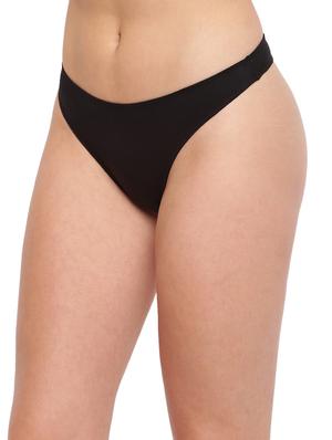 set of 3 solid thongs panty - 17546945 - Standard Image - 3