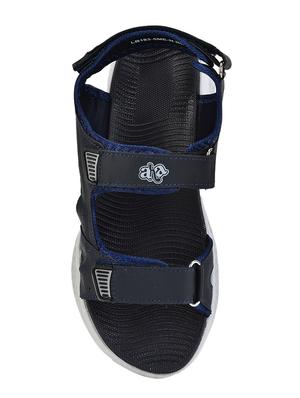 blue pu slip on sandals - 17547259 - Standard Image - 4