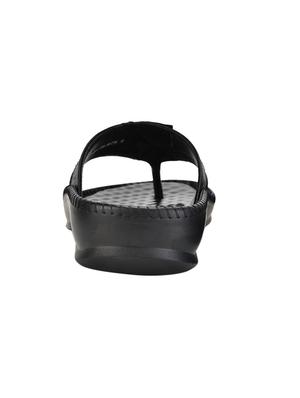 black pu slip on sandals - 17547261 - Standard Image - 3