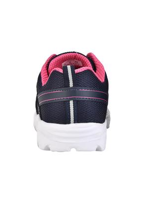 blue mesh laceup sports shoes - 17547263 - Standard Image - 3