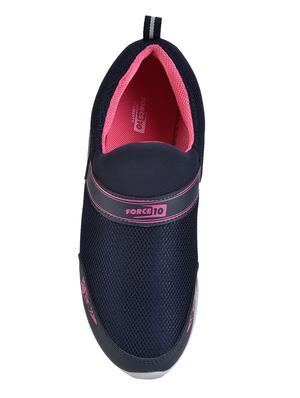 blue mesh slip on sports shoes - 17547265 - Standard Image - 4
