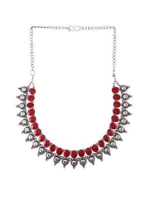 red brass short necklace - 17547325 - Standard Image - 2