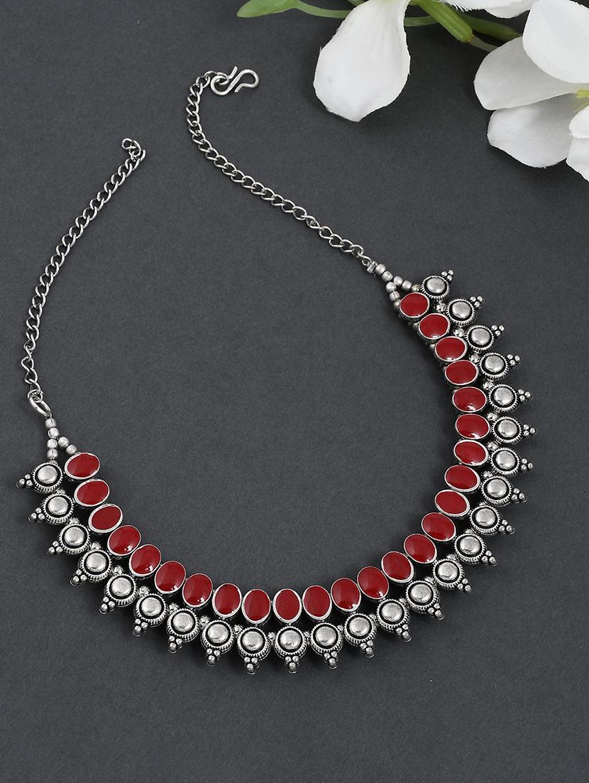 red brass short necklace - 17547325 - Zoom Image - 1