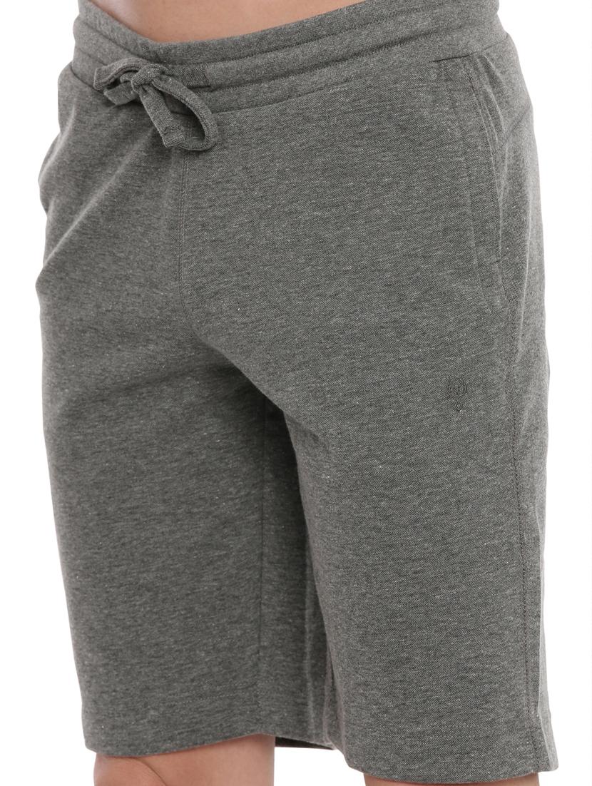 grey solid shorts - 17547345 - Zoom Image - 5