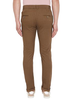 brown checkered chinos - 17547528 - Standard Image - 4