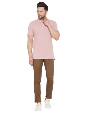 brown checkered chinos - 17547528 - Standard Image - 5